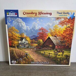 Country Blessing - 1000 Piece Jigsaw Puzzle by White Mountain